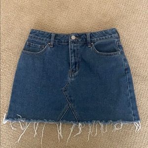 PacSun Denim Mini Skirt